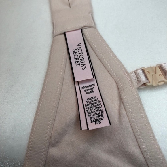 VICTORIAS SECRET Tee Unlined Cotton Demi 34DDD - Picture 11 of 11